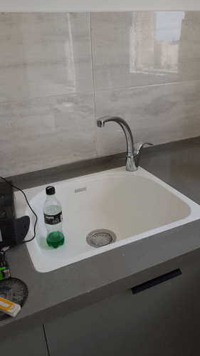 התקנת כיור 2